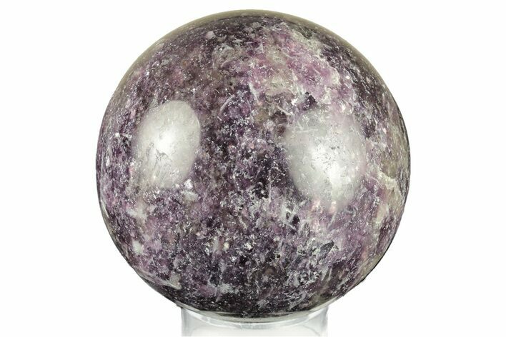 Sparkling Purple Lepidolite Sphere - Madagascar #258141